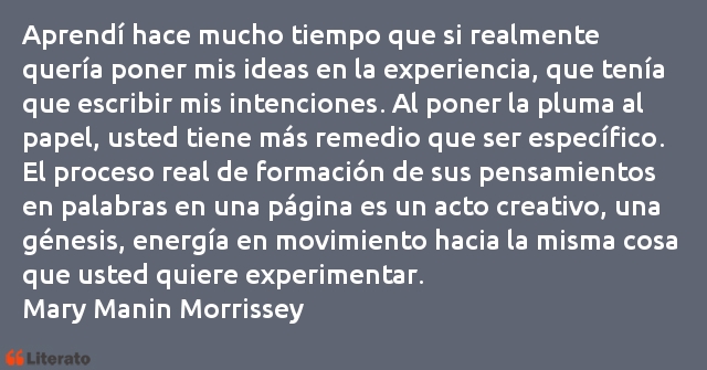 Frases de Mary Manin Morrissey