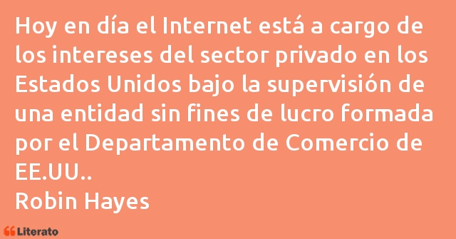 Frases de Robin Hayes