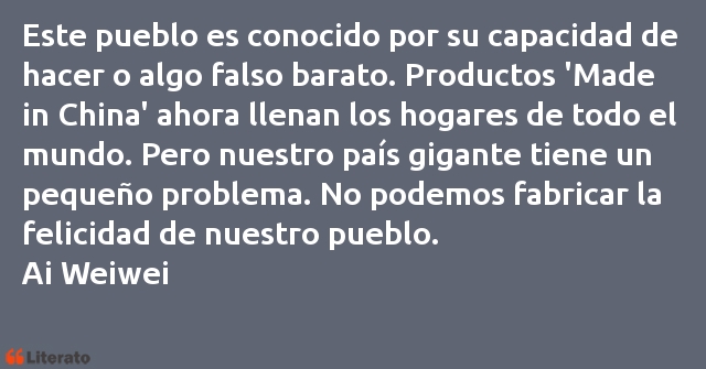 Frases de Ai Weiwei