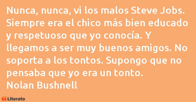 Frases de Nolan Bushnell