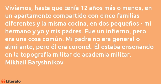 Frases de Mikhail Baryshnikov