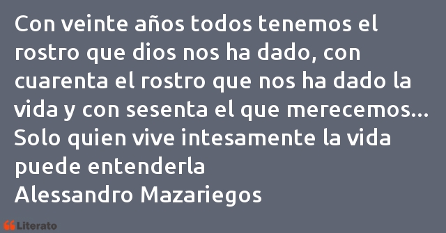 Frases de Alessandro Mazariegos