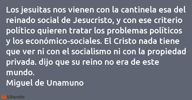 Frases de Miguel de Unamuno