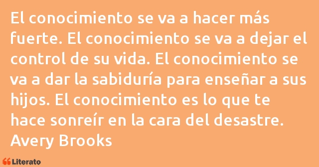 Frases de Avery Brooks