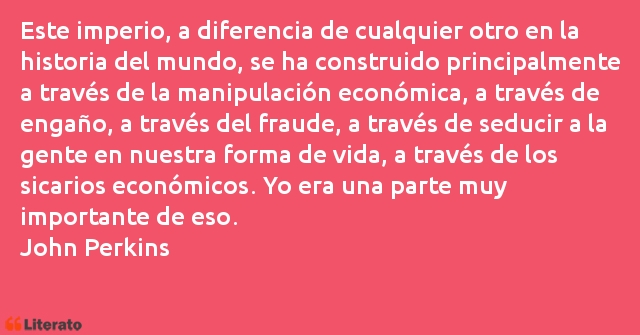 Frases de John Perkins