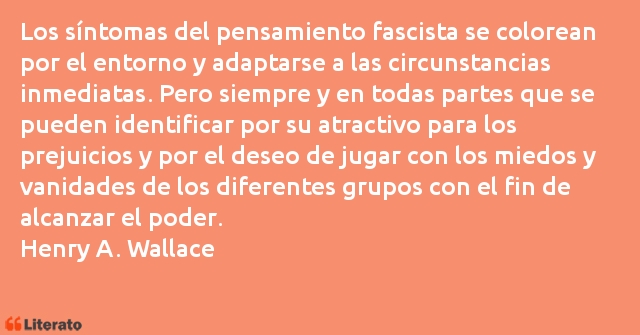 Frases de Henry A. Wallace