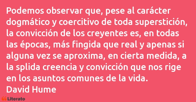 Frases de David Hume