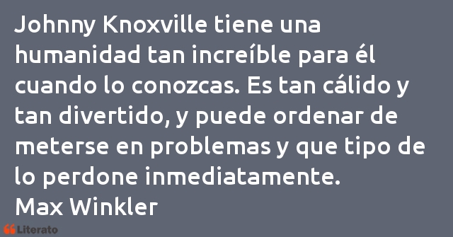 Frases de Max Winkler