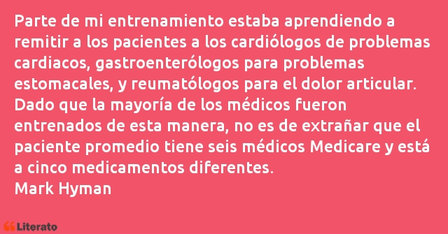 Frases de Mark Hyman