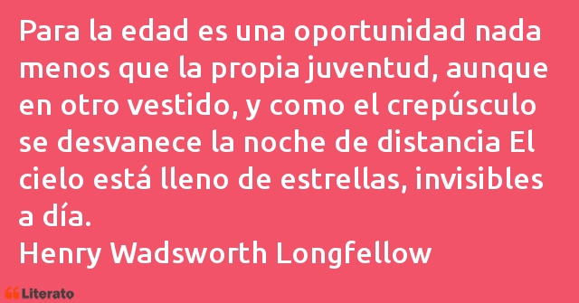 Frases de Henry Wadsworth Longfellow