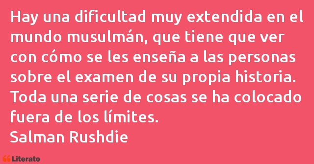 Frases de Salman Rushdie