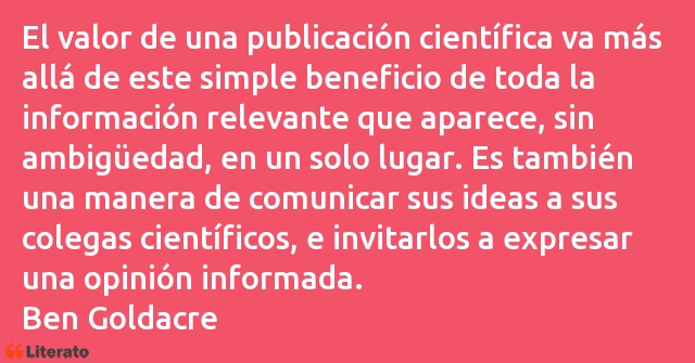 Frases de Ben Goldacre