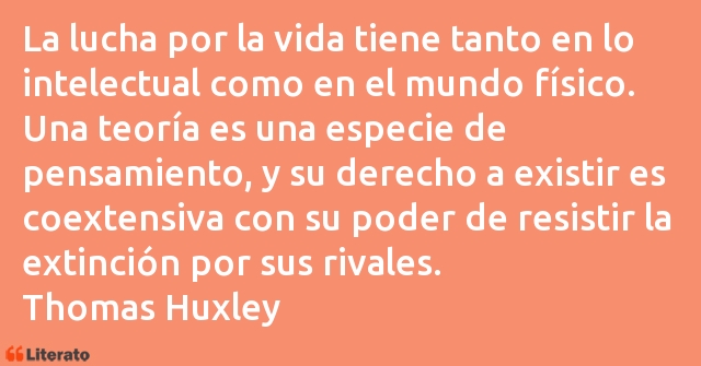 Frases de Thomas Huxley