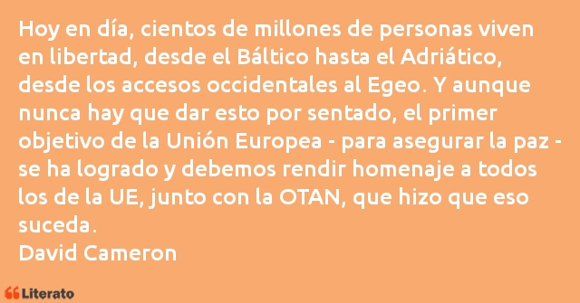 Frases de David Cameron