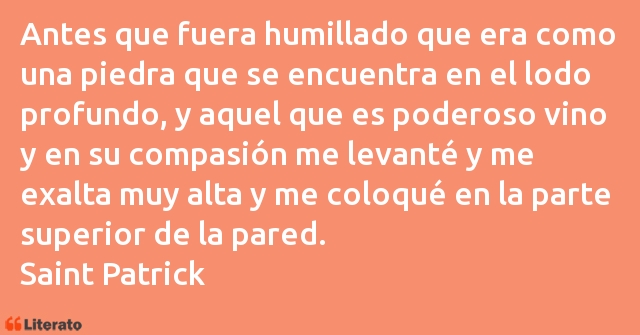 Frases de San Patricio