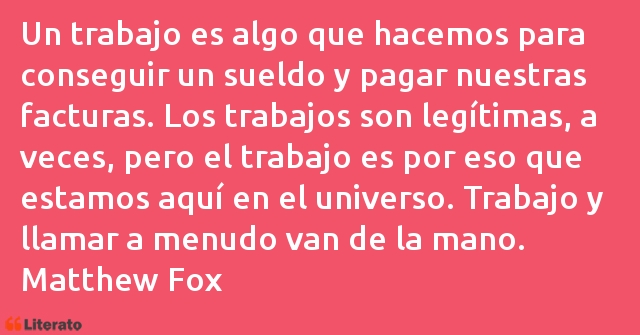 Frases de Matthew Fox