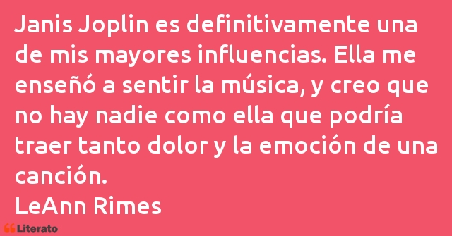 Frases de LeAnn Rimes