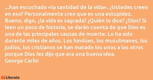 Frases de George Carlin