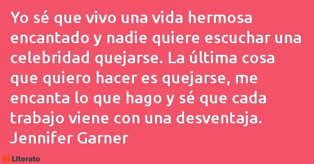 Frases de Jennifer Garner