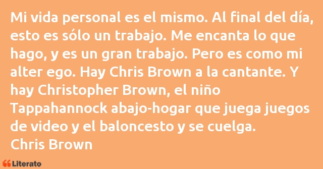 Frases de Chris Brown