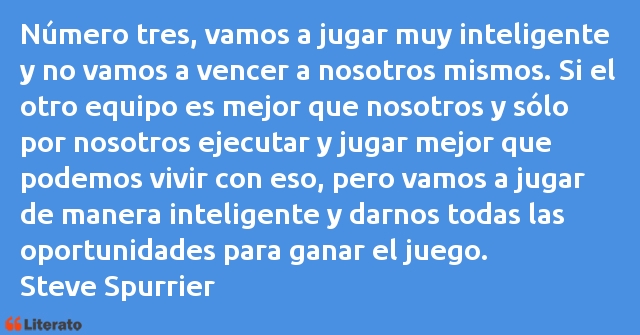 Frases de Steve Spurrier