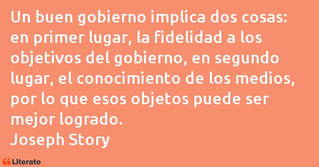 Frases de Joseph Story