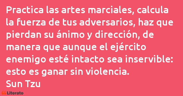 Frases de Sun Tzu