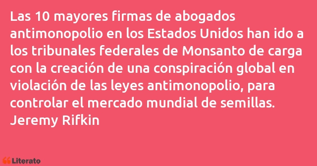 Frases de Jeremy Rifkin