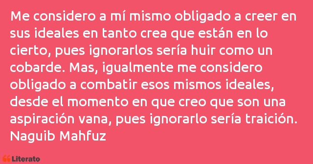 Frases de Naguib Mahfouz