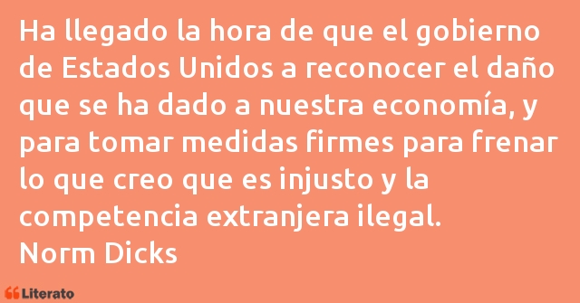 Frases de Norm Dicks