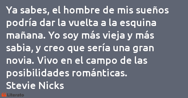 Frases de Stevie Nicks