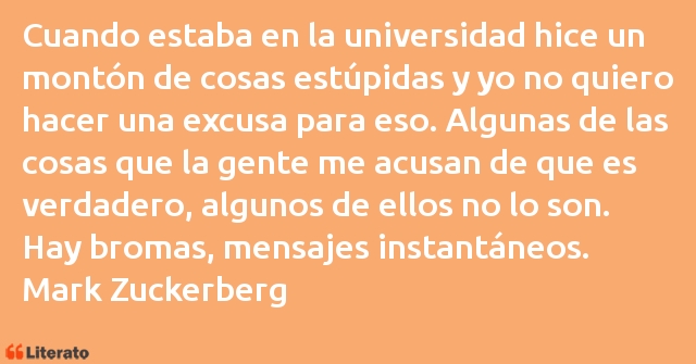 Frases de Mark Zuckerberg