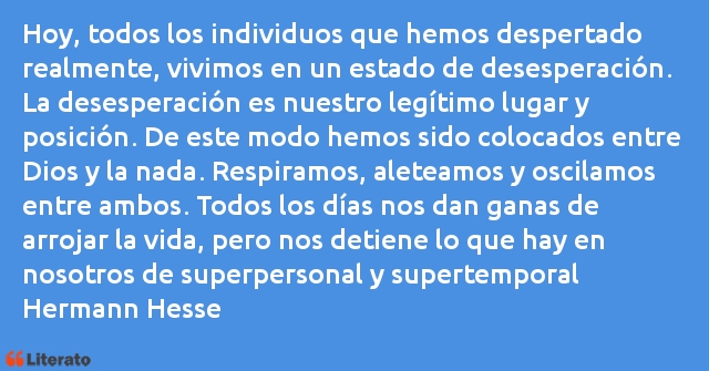 Frases de Hermann Hesse