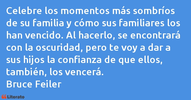 Frases de Bruce Feiler