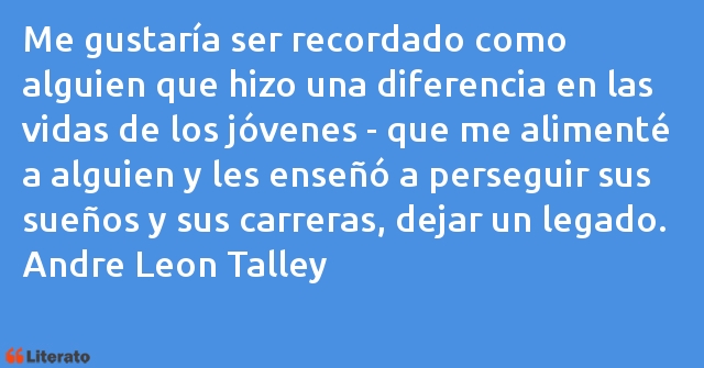 Frases de Andre Leon Talley