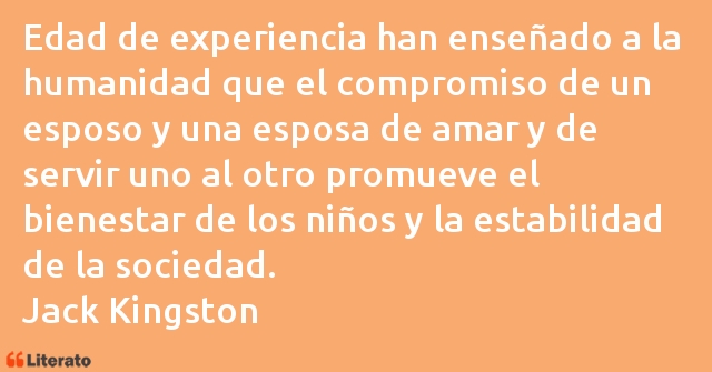 Frases de Jack Kingston