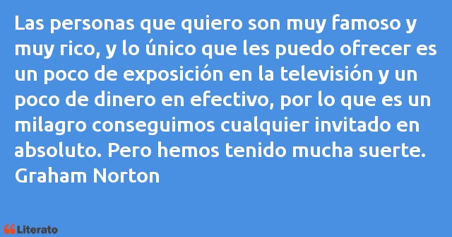 Frases de Graham Norton