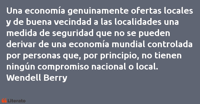 Frases de Wendell Berry