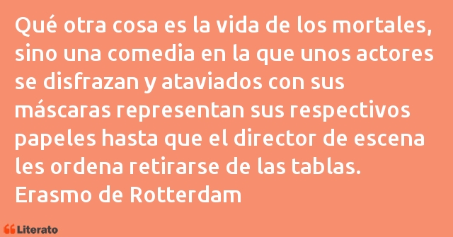 Frases de Erasmo de Rotterdam