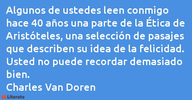 Frases de Charles Van Doren