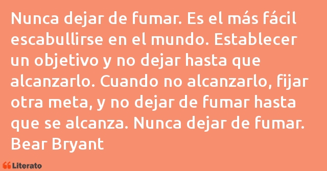 Frases de Bear Bryant