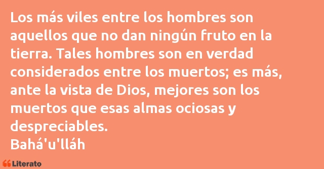 Frases de Bahá'u'lláh