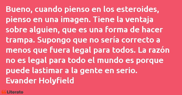 Frases de Evander Holyfield