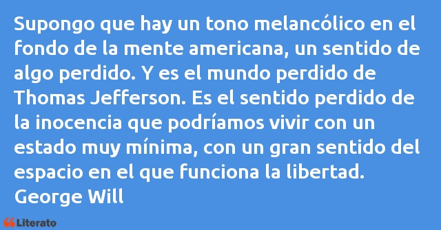 Frases de George Will