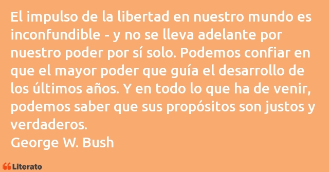 Frases de George W. Bush