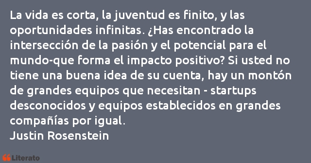 Frases de Justin Rosenstein