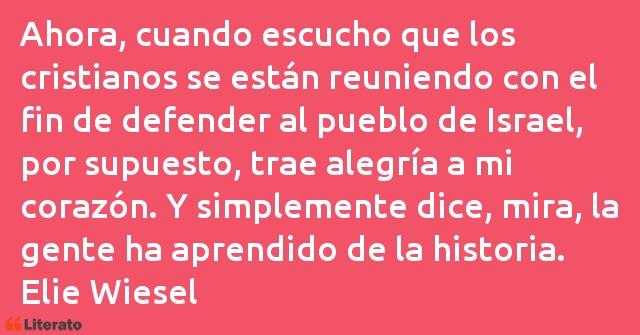 Frases de Elie Wiesel