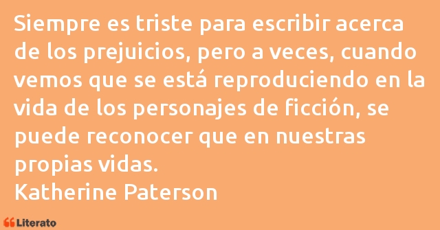 Frases de Katherine Paterson