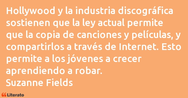 Frases de Suzanne Fields