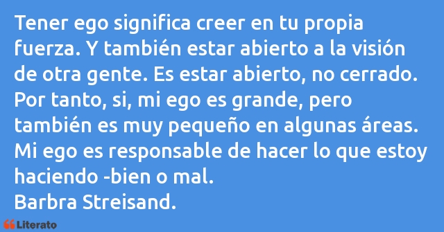 Frases de Barbra Streisand.